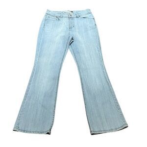 Chico's Light Blue Denim Jeans, Size 2 (Chico’s Size 00)